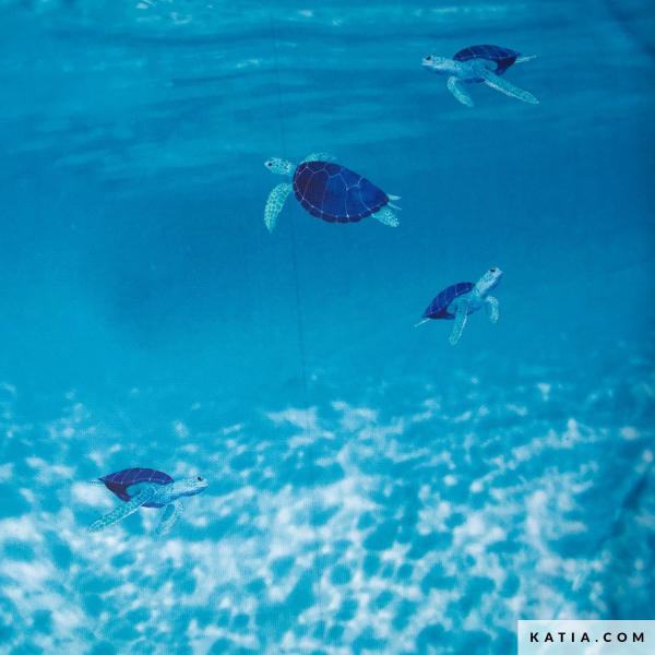 Sportstoff mit Schildkrötenmuster